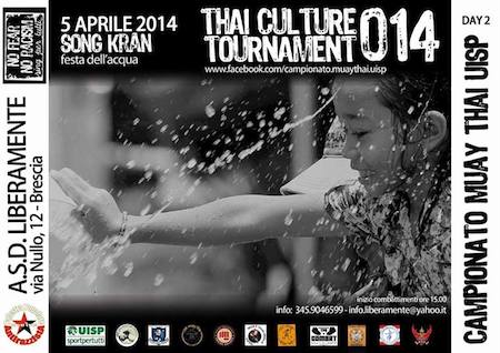 Thai Culture Tournament – Seconda Tappa