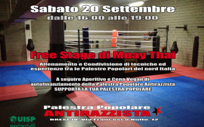 Muay Thai Brescia: Free Stage