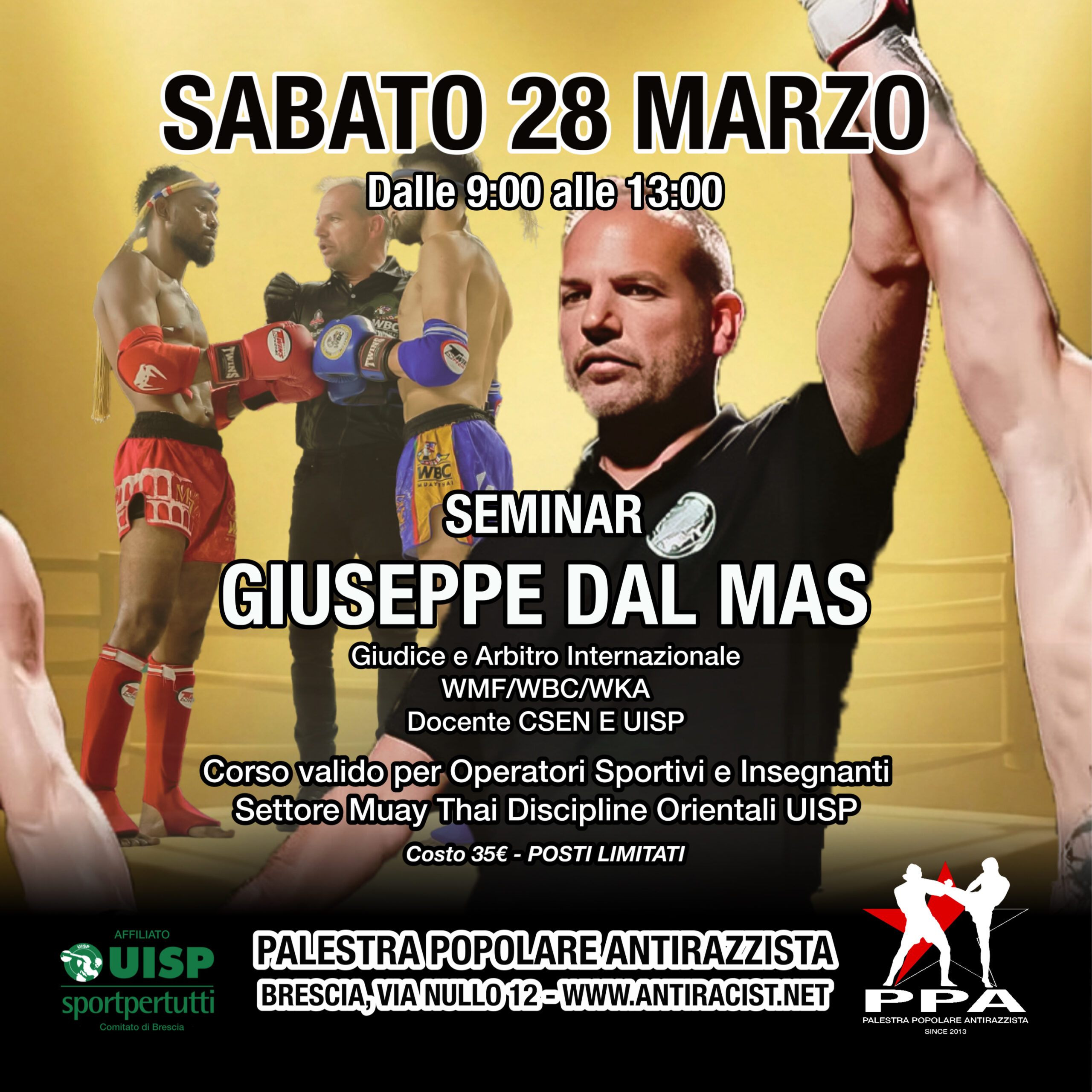 Corso Arbitri e Giudici Muay Thai