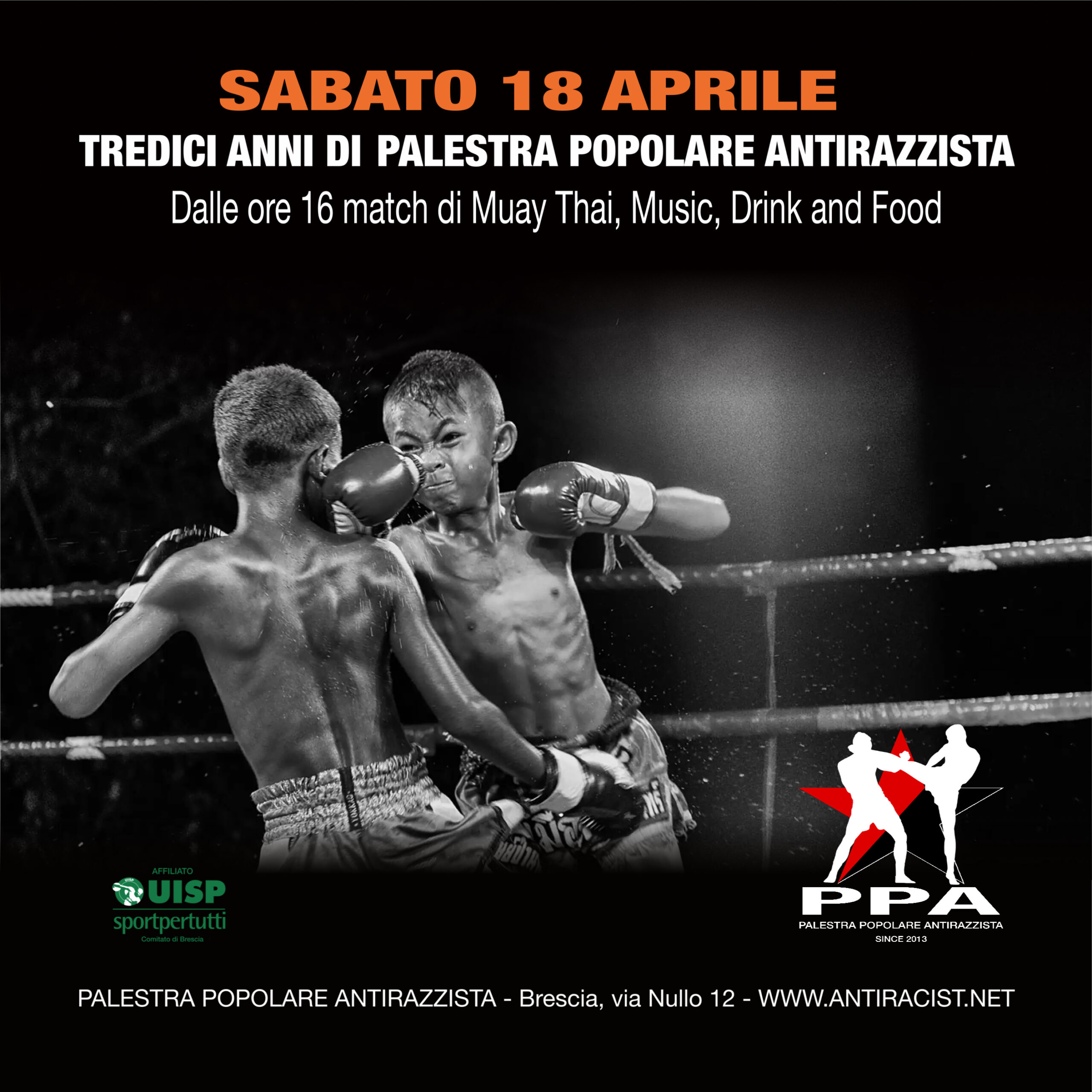 Tredici anni di Palestra Popolare Antirazzista