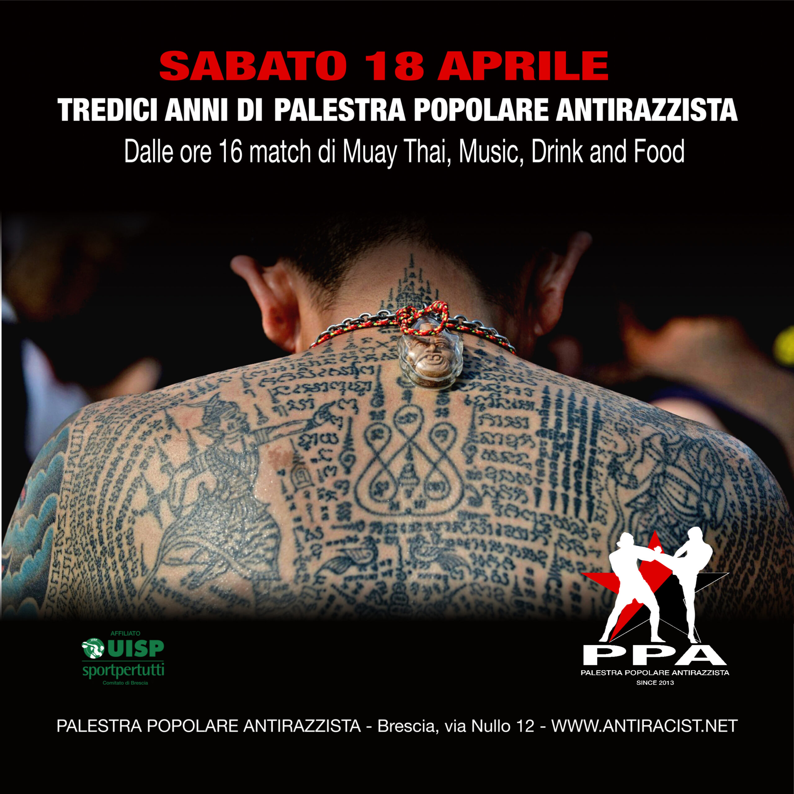 Tredici anni di Palestra Popolare Antirazzista
